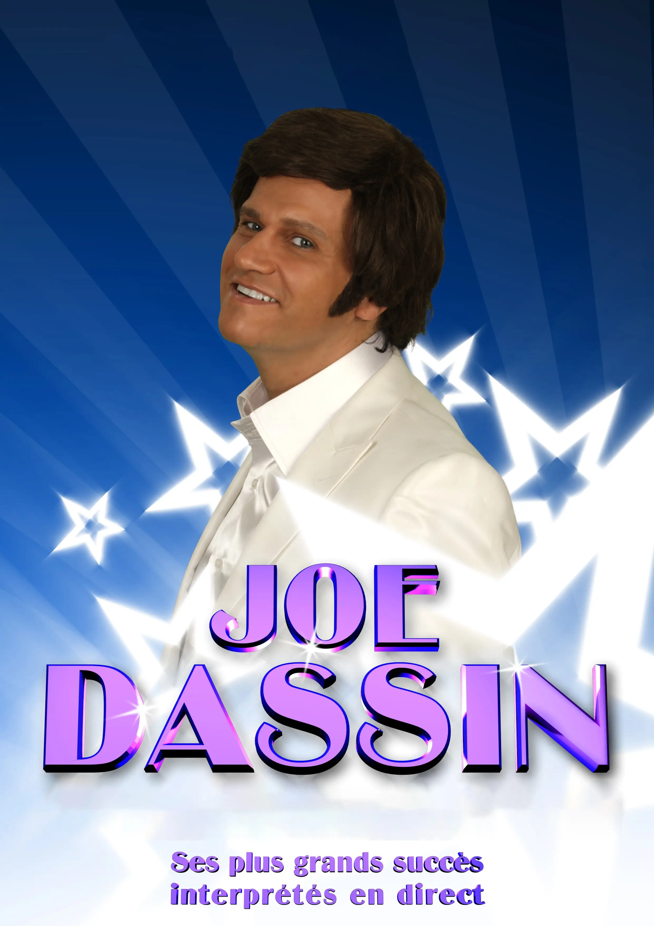 Claude Gérard Production présente sosie Joe Dassin 